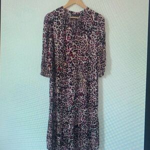 Marks & Spencer Animal Print Mini Dress